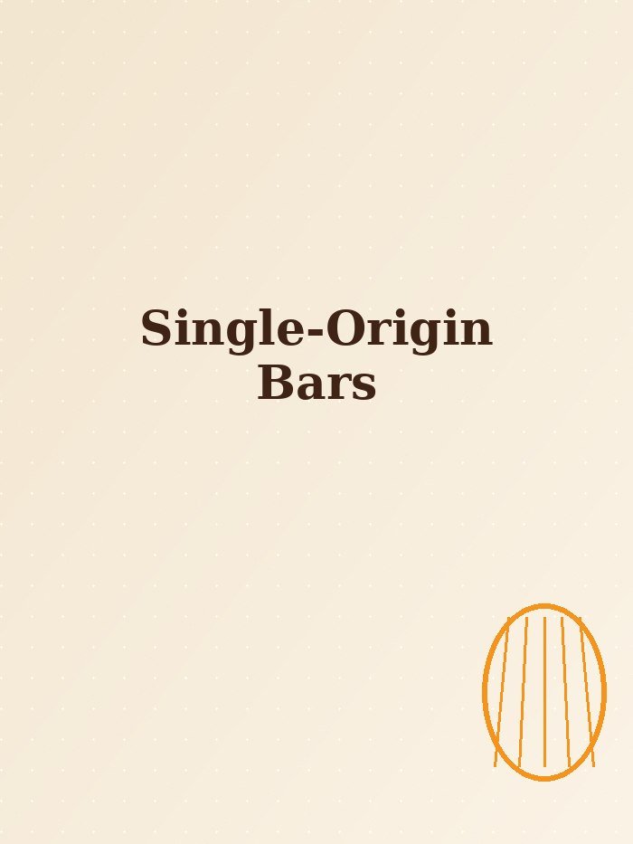 Single-origin chocolate bar collection