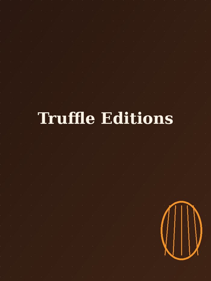 Dark chocolate truffle collection
