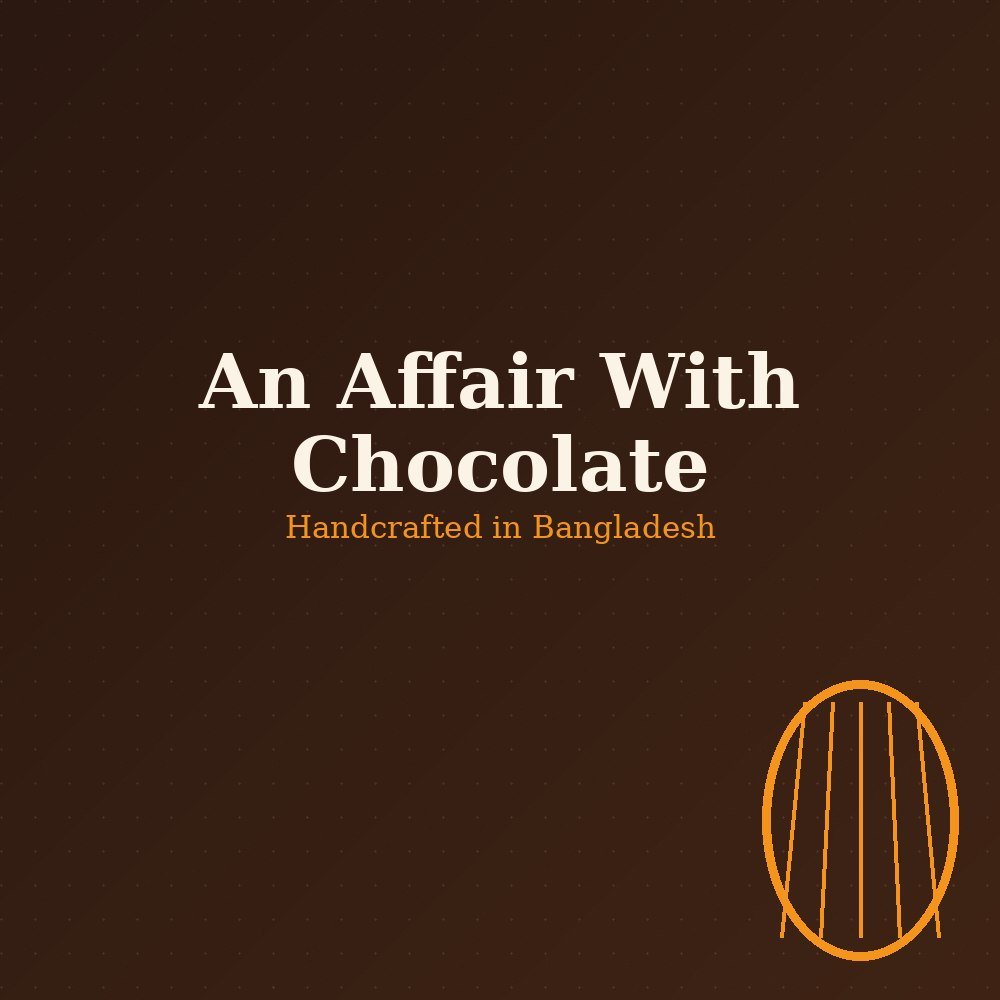 Assorted Chocolaty Affair truffles and gift box on a dark table