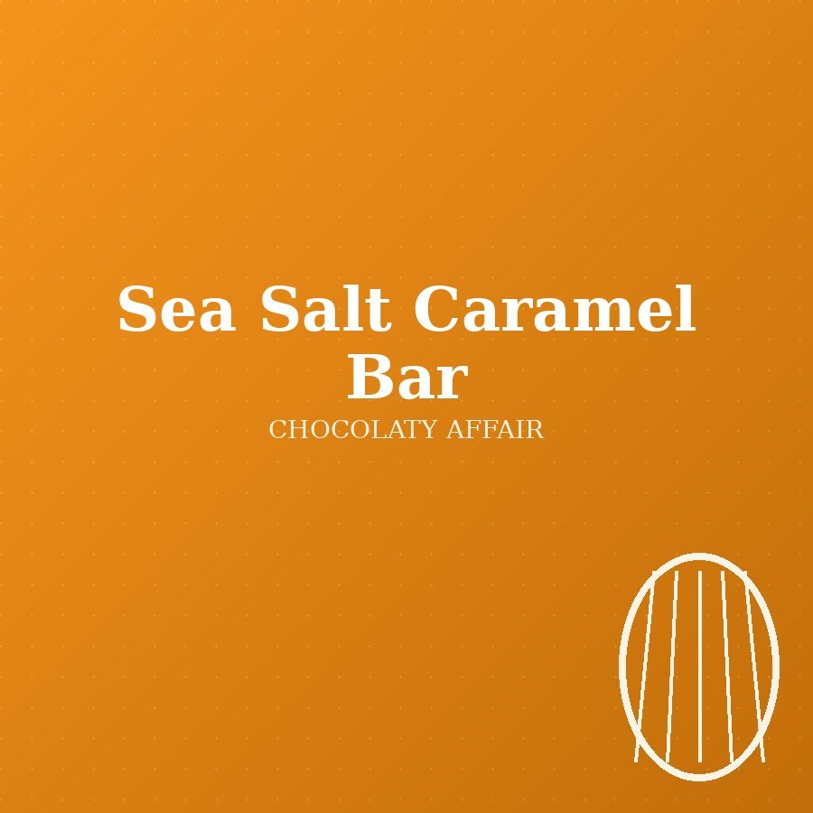 Sea Salt Caramel Milk Bar