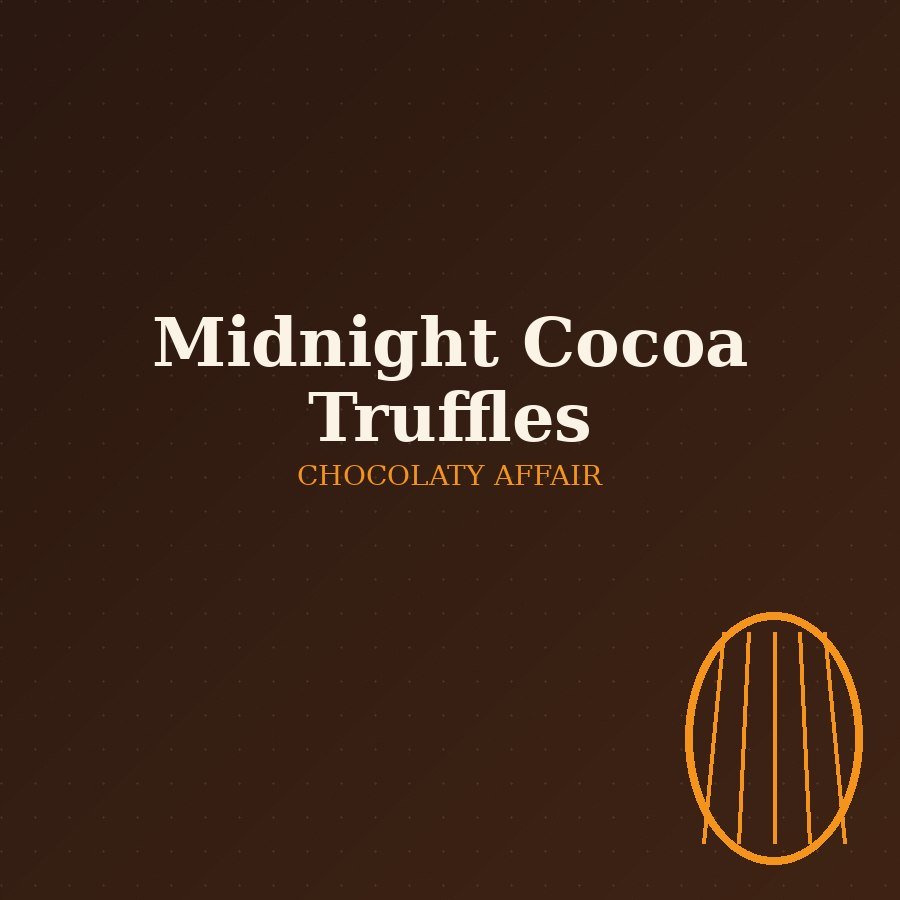 Midnight Cocoa Truffle Box